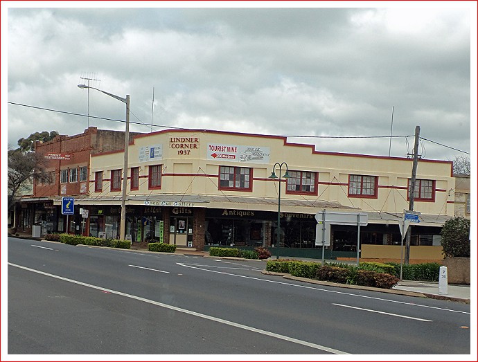 View of Peak Hill Tourist Information Centre