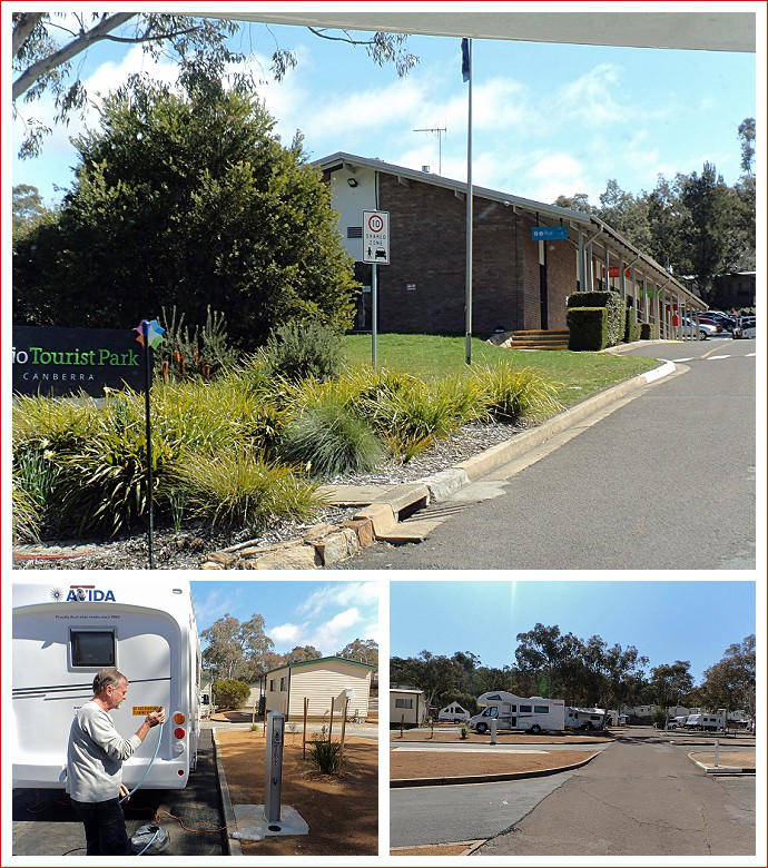 Alivio Tourist Park in Canberra