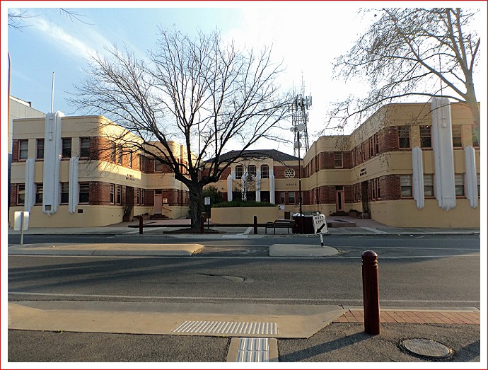 Art Deco Court House building in Wangaratta